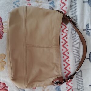 Coach Elegant Tan Shoulder Bag